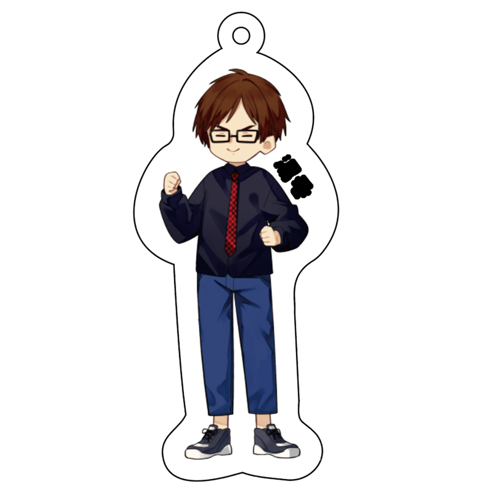ランダムアクリルキーホルダー