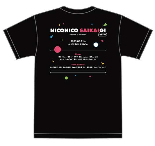 ニコニコ再会議Tシャツ